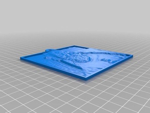 trappanel 2d sanat özelleştirilmiş 3d print model - Mito3D