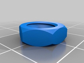 small nut parts customized 3d print model - Mito3D