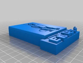 isim etiketi 3d baskı 3d print model - Mito3D