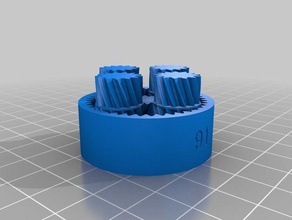 özel diferansiyel planetary gearset benim parçalar özelleştirilmiş 3d print model - Mito3D