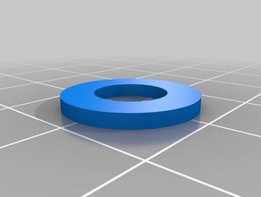m8 washer parts customized 3d print model - Mito3D