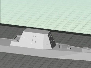 ddg 1000 uss zumwalt araç tekne destroyer filo donanma gemi ABD 3d print model - Mito3D