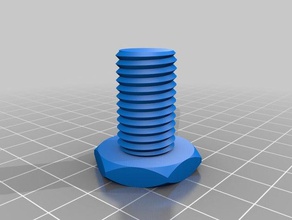 boulon pièces personnalisé 3d print model - Mito3D