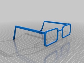 mas glasses customized 3d print model - Mito3D