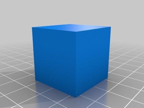 1 inch calibration cube 3d printing tests customized 3d print model - Mito3D