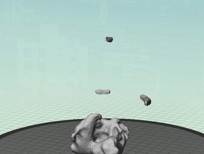 verschwendet kleenex remix-scan 3d-Druck-Skulptur Skulpturen 3d print model - Mito3D