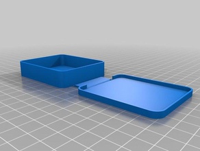 caja 5 piles aaa les conteneurs personnalisé 3d print model - Mito3D