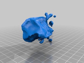 glitch 01 clay + 3d scan sculptures models sculpture 3d print model - Mito3D