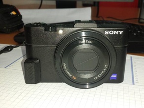 rx100 Griff Kamera 3d print model - Mito3D