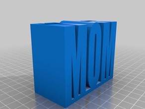 Mama deskset office Tisch-set mom Mütter Tag remix 3d print model - Mito3D