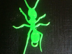 ant keychain jewelry animal insect keychains pendant 3d print model - Mito3D