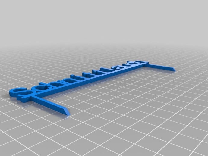 schnittlauch outdoor Garten angepasst 3D print model - Mito3D