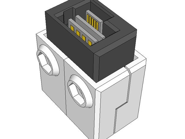 dasaki kinect2 uno usb 30 dc breakout adaptador de conector la electrónica el kinect para windows xbox 3D print model - Mito3D