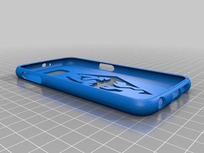 galaxy s6 case skyrim 3d printing dragon samsung 3d print model - Mito3D
