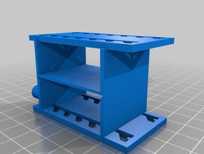 locker organzier organization 3d print model - Mito3D