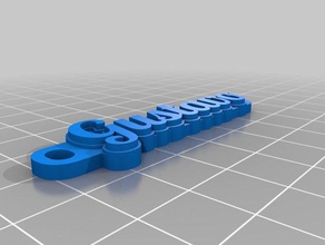 o gustavo organização personalizado 3d print model - Mito3D