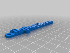 rafael duarte organização personalizado 3d print model - Mito3D