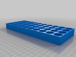 custom made refil tray organization customized 3d print model - Mito3D