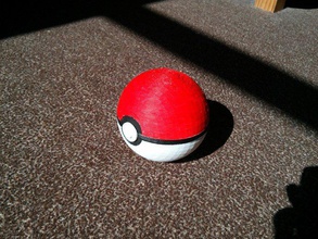 pok&eacute balle le costume pokeball pokemon poke ball 3d print model - Mito3D