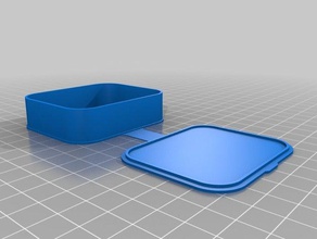 candy box portable - customizable containers customized customizer 3d print model - Mito3D