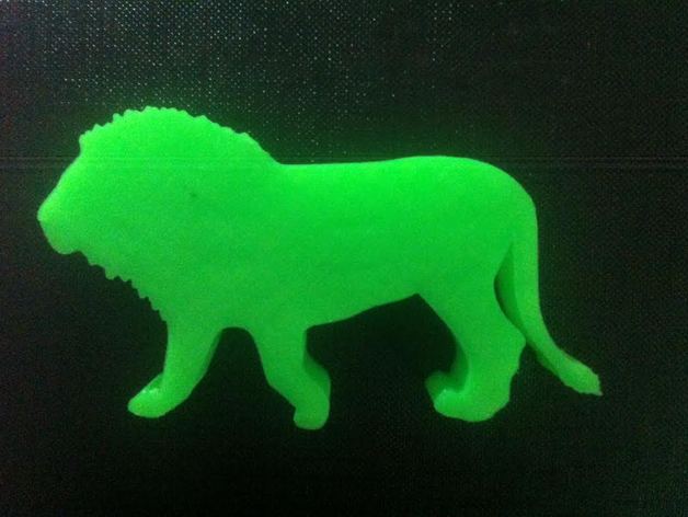king keychains 3d lion animal art cat keychain 3D print model - Mito3D