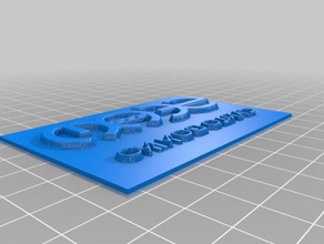 seam plate 3d print model - Mito3D