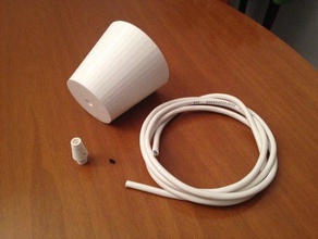 Deckenleuchte Tasse Ersatz-Teile Decke Lampe Elektro Strom Lampe-cup 3d print model - Mito3D