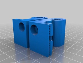 tantillus xy endet gt2 Klemmen bauen gedruckt Buchse 3d-Drucker Teile tantillys 3d print model - Mito3D