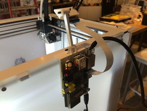 raspberry pi + camera mount ultimaker2 3d printer accessories 3d print model - Mito3D