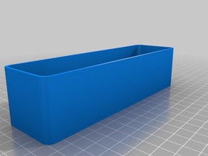 microfiche storage parametric box lid containers customized 3d print model - Mito3D
