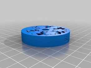 espinha de peixe rolamento 3mm tol partes personalizado 3d print model - Mito3D