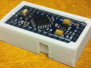 knockoff arduino pro mini breadboard base electronics sketchup 3d print model - Mito3D