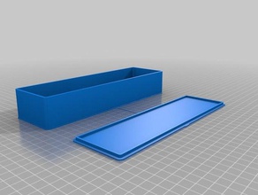 meine individuelle Fall olfa cutter klingen Container kundengebundene 3d print model - Mito3D