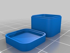 coperchio della scatola di sale organizzazione personalizzato 3d print model - Mito3D
