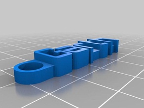 garth organización personalizado 3d print model - Mito3D
