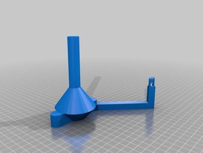 taulman printrbot simple metal spool-Halter 3d Drucker Zubehör kundengebundene 3d print model - Mito3D