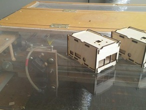 raspberry pi 2 case camera containers raspberrypi housing 3d print model - Mito3D