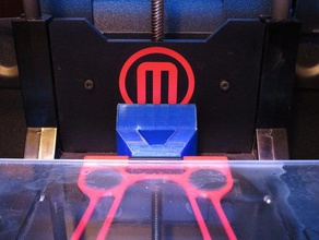 de borracha retentor reforço replicator 2 Impressora 3d peças peça quebrada construir placa ninjaflex as da impressora semiflex 3d print model - Mito3D