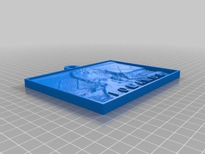 iolanda 2d art customized 3d print model - Mito3D