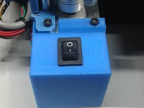 interruptor aus prusas i3 3d Drucker Zubehör 3d print model - Mito3D