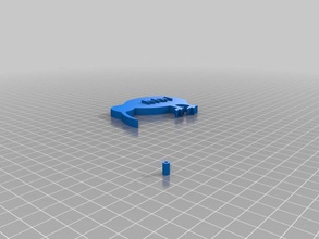 dyl kiwi Schlüsselanhänger angepasst 3d print model - Mito3D