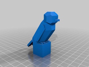 Vogel 3d-drucken 3d print model - Mito3D
