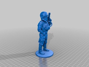 andrés lazo piloto exploraciones las réplicas fredini scan-a-rama star wars 3d print model - Mito3D
