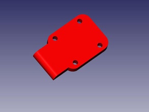 separador de l'acier remplissage 3d 74 orientée l'extrudeuse Imprimante extrudeuses l'adaptateur prusa séparateur acier i3 z-axis 3d print model - Mito3D