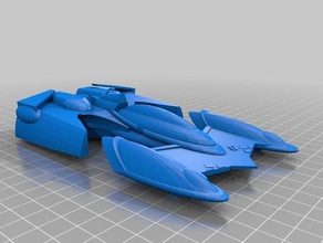 gelecek araba 3d baskı 3d print model - Mito3D