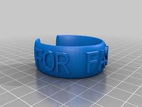 moda braclet pulseiras personalizado 3d print model - Mito3D