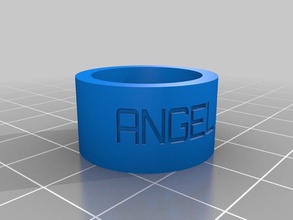 maribel anéis personalizado 3d print model - Mito3D