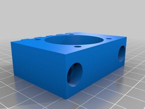 bulldog xl picatinny rail di montaggio a sgancio rapido Stampante 3d estrusori estrusore 3d print model - Mito3D