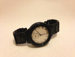 moderno trincea guarda gioielli watch band orologio da polso 3d print model - Mito3D