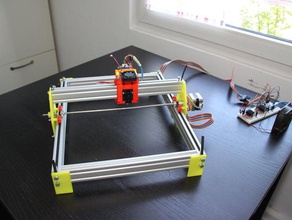 Imprimée en 3d graveur laser le bricolage la gravure lasercut 3d print model - Mito3D